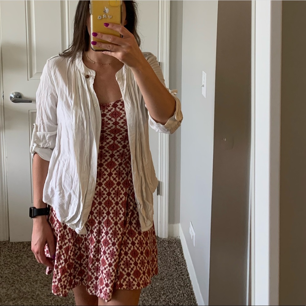 Cream cardigan